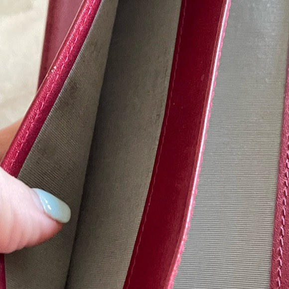 🔥AUTHENTIC CHANEL🔥 Gusset Wallet Caviar Long ❤️ - Picture 8 of 10